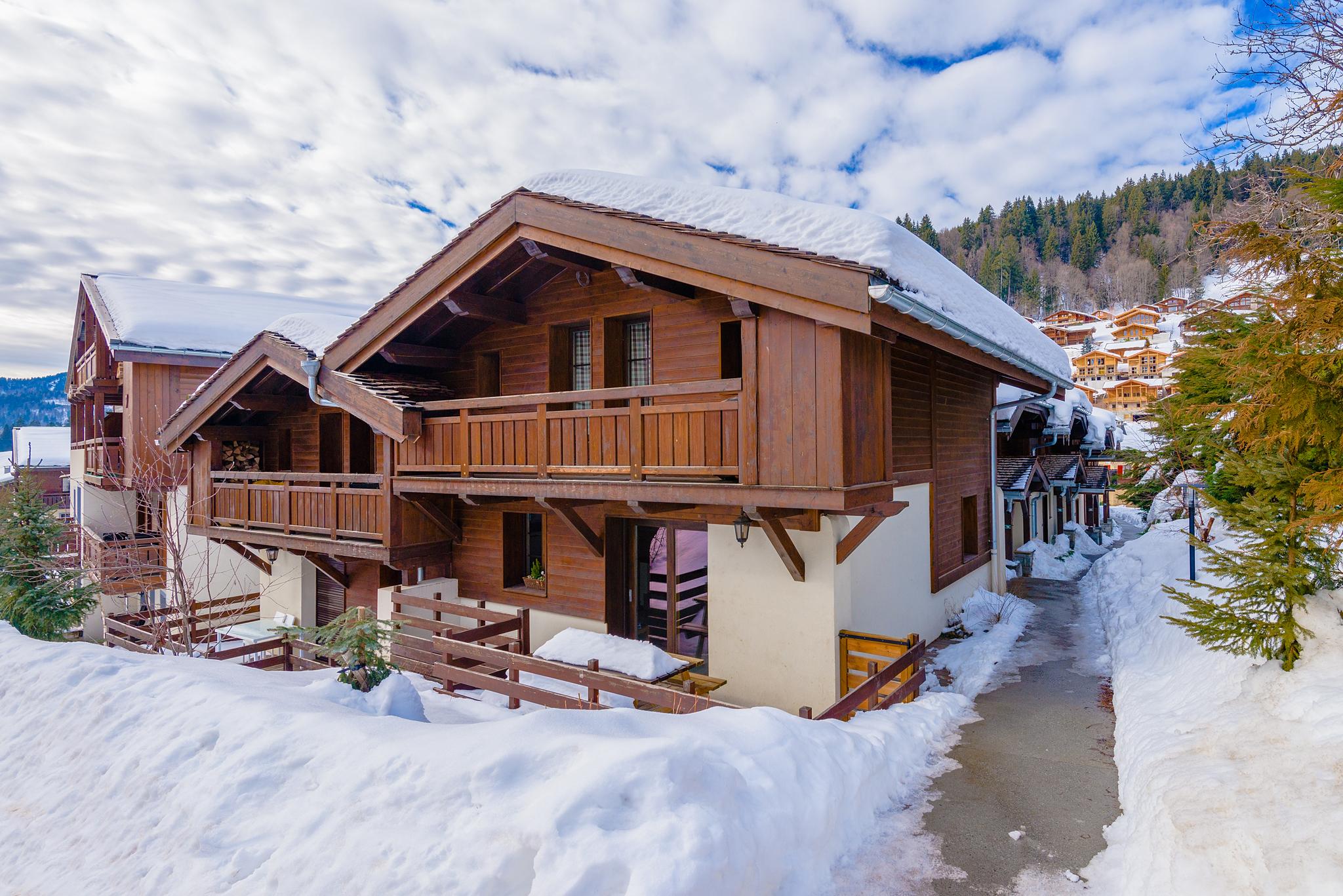 Lagrange Vacances Les Fermes Emiguy Les Gets Zewnętrze zdjęcie